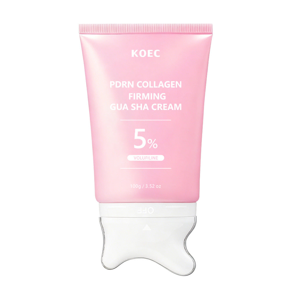 Crema Facial y para Cuello con Colágeno de Salmón para Masaje Gua Sha