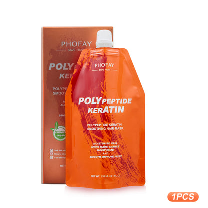 Mascarilla Capilar PHOFAY Poly Keratin para Cabello Maltratado