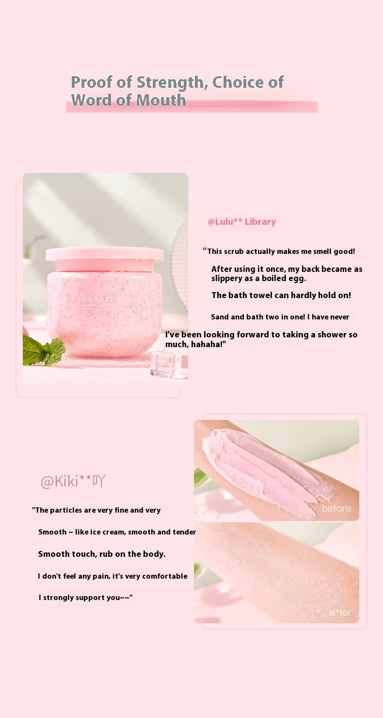 Exfoliante Corporal Cremoso de Durazno