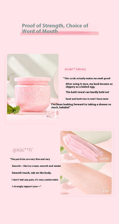 Exfoliante Corporal Cremoso de Durazno