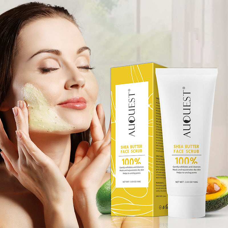Exfoliante Facial y Corporal AUQUEST con Manteca de Karité