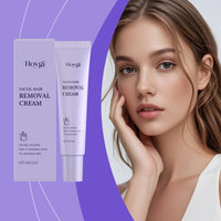 Hydrating Facial Depilatory Cream with Shea Butter and Centella Asiatica