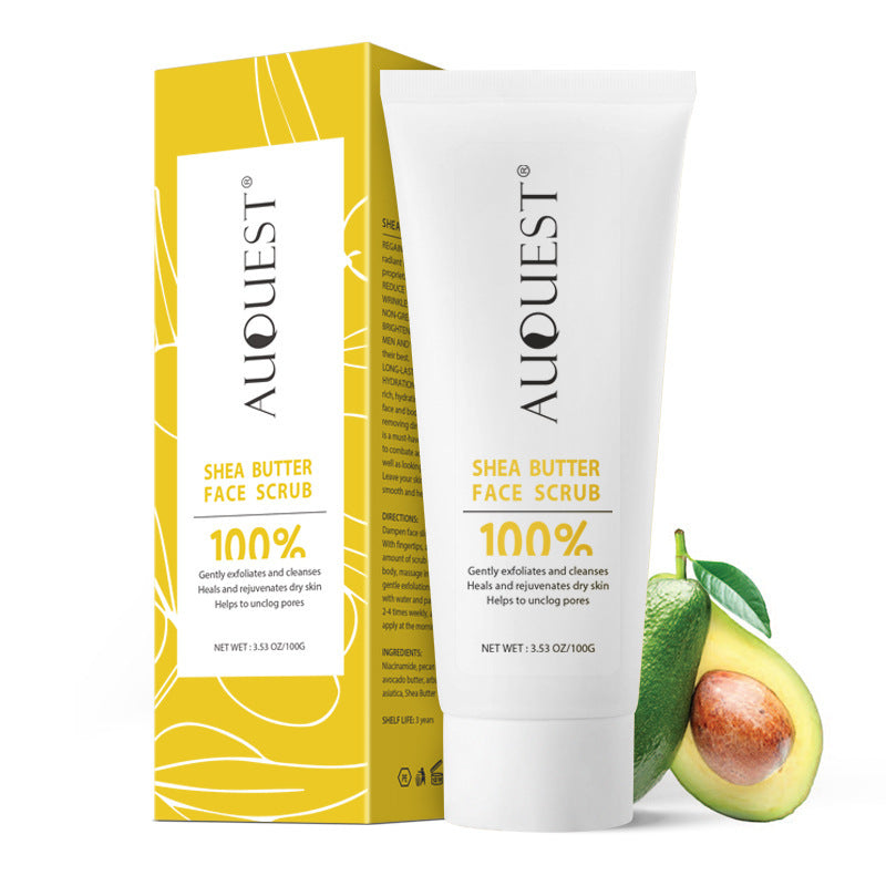 Exfoliante Facial y Corporal AUQUEST con Manteca de Karité