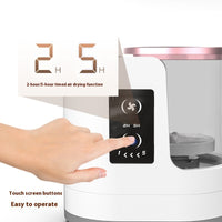 Limpiador Eléctrico Automático para Brochas de Maquillaje con Secado