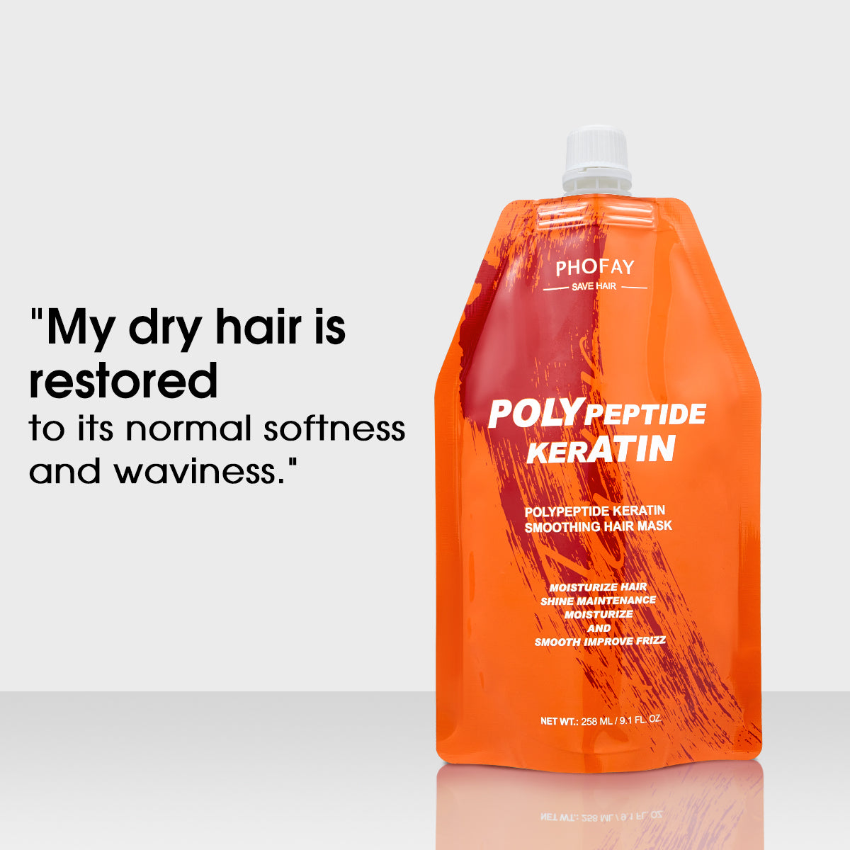 Mascarilla Capilar PHOFAY Poly Keratin para Cabello Maltratado