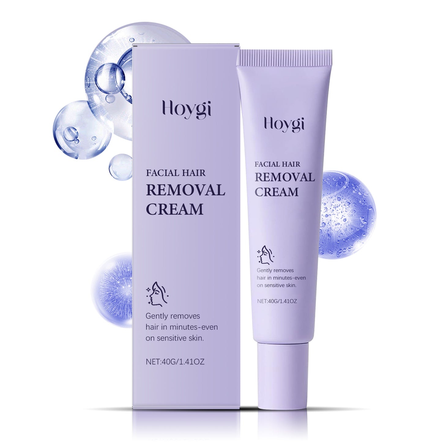 Crema Depilatoria Facial Hidratante con Karité y Centella Asiática