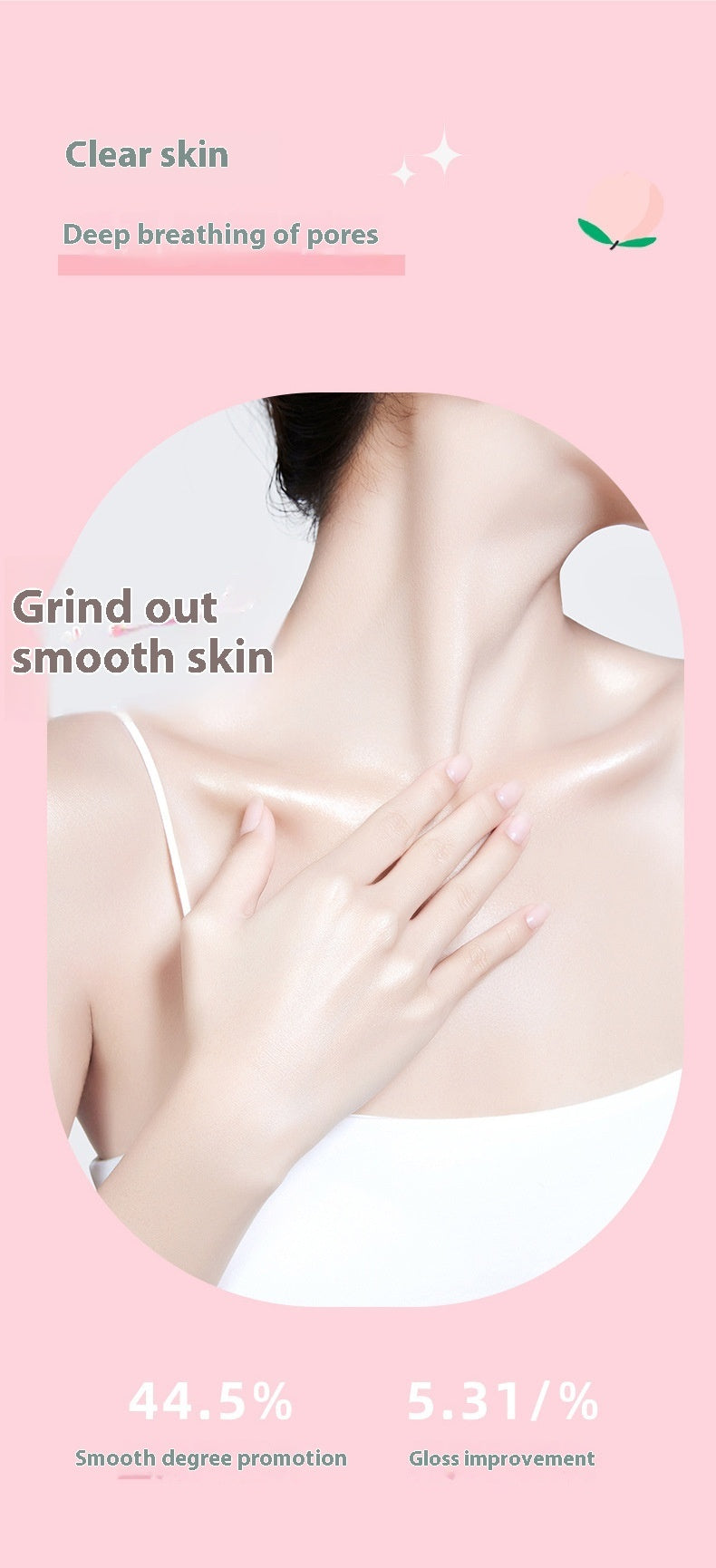 Exfoliante Corporal Cremoso de Durazno